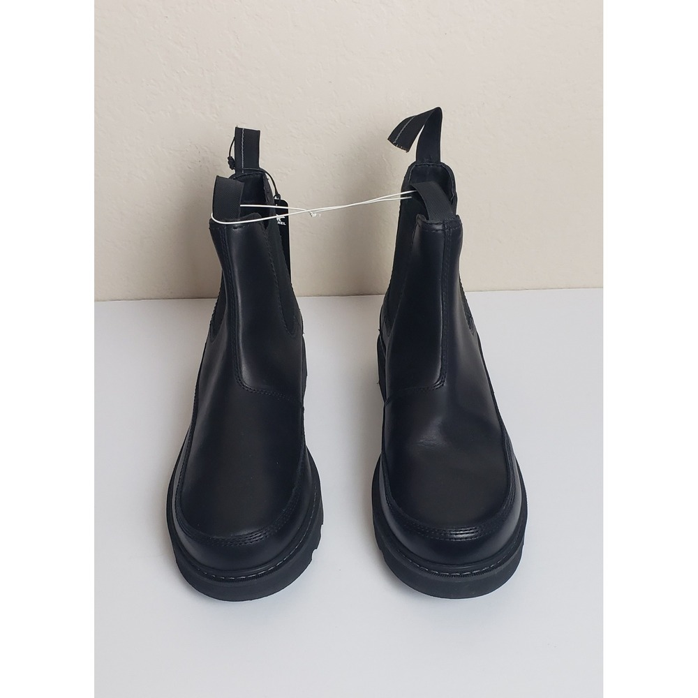 Sorel Hi-Line Chelsea Boots Mens Black Waterproof Leather Ankle Boots 11 Gorp